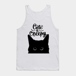 Cute & Creepy (Cat) Tank Top